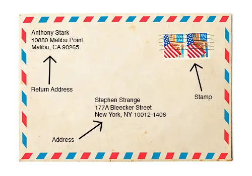 how to write an address usps