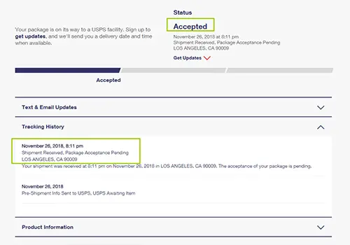 USPS Shipment Received, Package Acceptance Pending | Full Guide